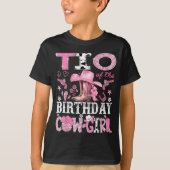 T-shirt Tio Of The Birthday Cow-girl Nk Disco Rodeo Tio (Devant)