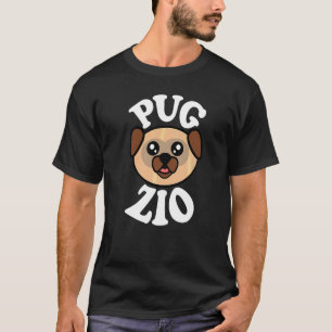 T-shirt Tio Pug Mignon Homme