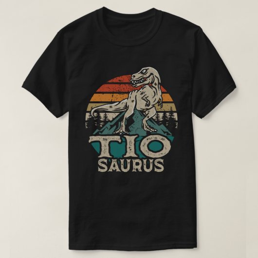 T-shirt Tiosaurus Dinosaur Oncle Saurus Fête des pères T-S (Design devant)