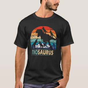 T-shirt Tiosaurus T Rex Tio Dinosaur 4 Enfants Fête des p