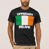 T-shirt Tipperary, Irlande avec drapeau irlandais (Devant)