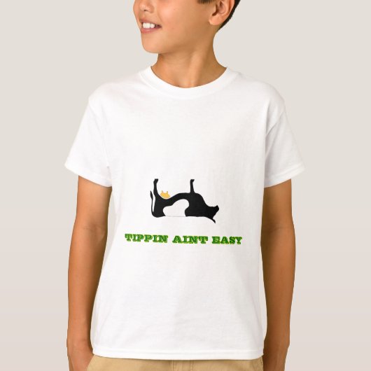 T-SHIRT TIPPIN AINT EZ (Devant)