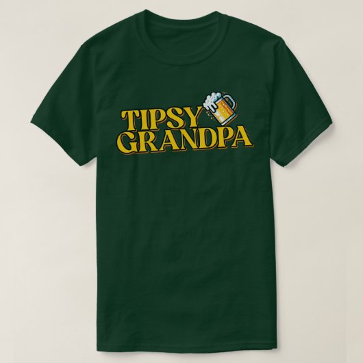 T-shirt Tipsy Grand-père (Design devant)