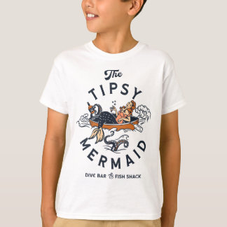 T-shirt Tipsy Mermaid Dive Bar & Fish Shack