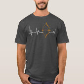 T-shirt Tir à coeur long (Devant)