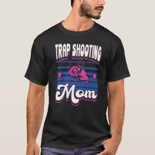 T-shirt Tir à la trappe Maman Mère Tireuse Maman Femmes