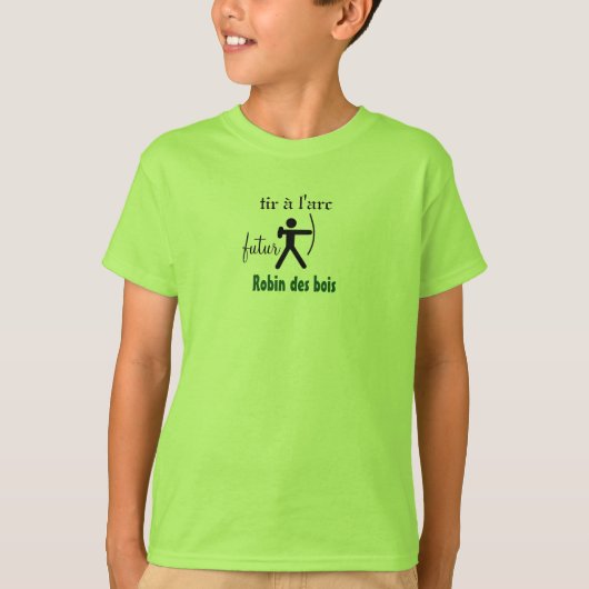 t-shirt tir à l'arc (Devant)