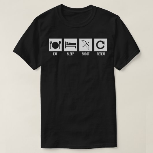 T-shirt Tir à l'arc (18) (Design devant)