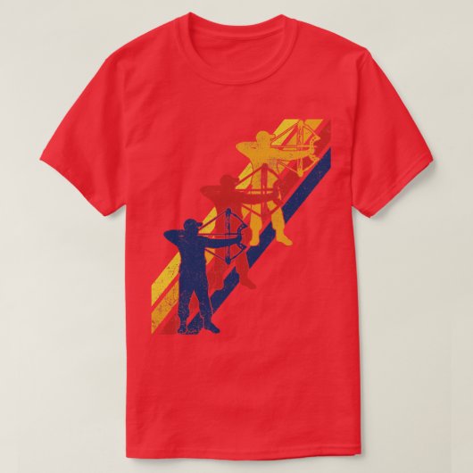 T-shirt Tir à l'arc (28) (Design devant)