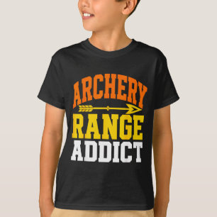 T-shirt tir à l'arc addict étudiant archer chasseur à l'ar