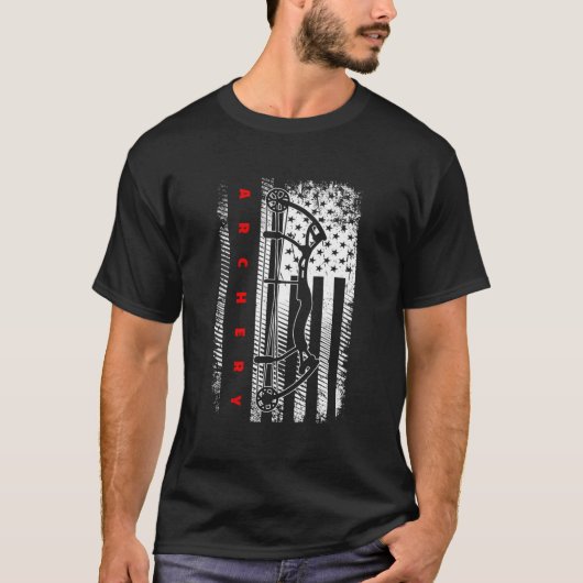 T-shirt Tir à l'arc américain (Devant)