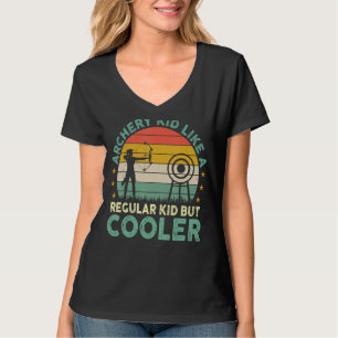 T-shirt Tir À L'Arc Comme Un Enfant Régulier Mais Archer G