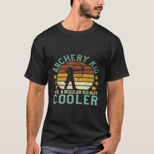 T-shirt Tir À L'Arc Enfant Drôle Bow Et Arrow Jeune Archer