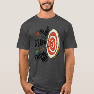 T-shirt Tir à l'arc et à la flèche amis tireur sportif vin