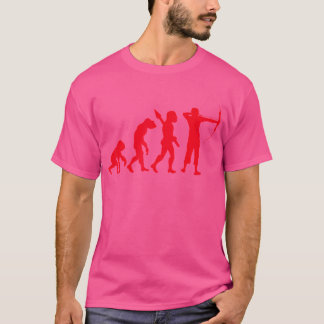 T-shirt Tir à l'arc Evolution de la flèche de la flèche