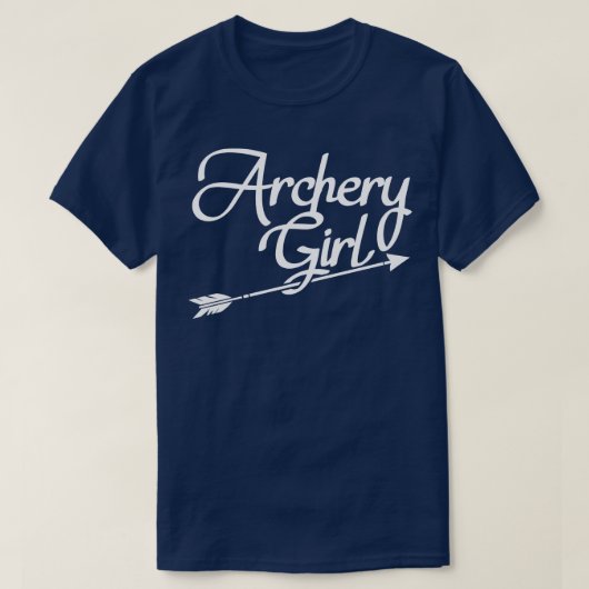 T-shirt Tir à l'arc fille (Design devant)