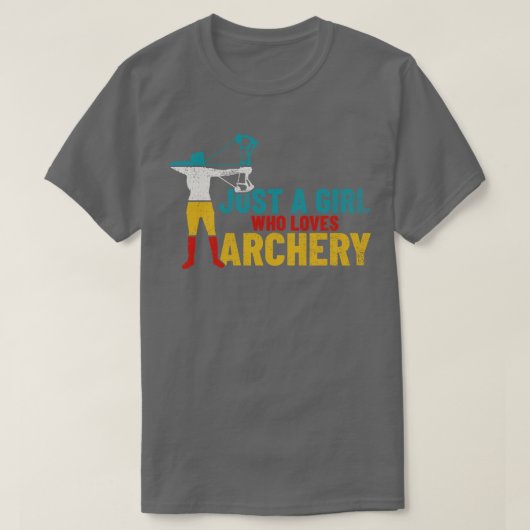 T-shirt Tir à l'arc Fille Archer 1 (Design devant)