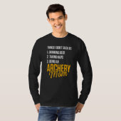 T-shirt Tir à l'arc maman mère 22 (Devant entier)