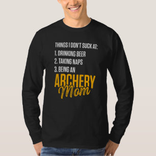 T-shirt Tir à l'arc maman mère 22