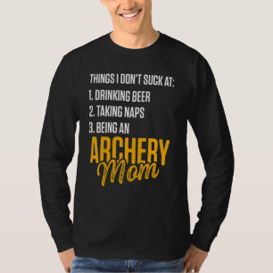 T-shirt Tir à l'arc maman mère 23