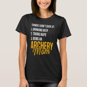 T-shirt Tir à l'arc maman mère 23