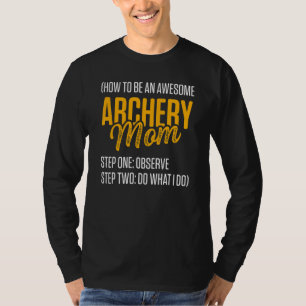 T-shirt Tir à l'arc maman mère 40