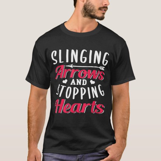 T-shirt Tir À L'Arc Pour Filles (Devant)