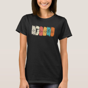 T-shirt Tir à l'arc Retro Vintage Bow et Arrow Mens