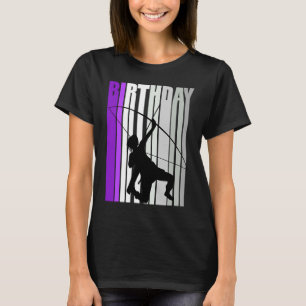 T-shirt Tir à l'arc violet pour enfants - Voyage d'entraîn