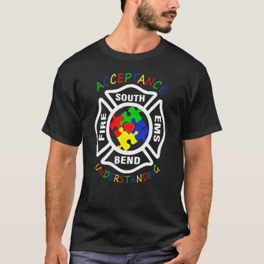T-shirt Tir d'Acceptation Sud Ems Bend Compréhension énigm (Devant)