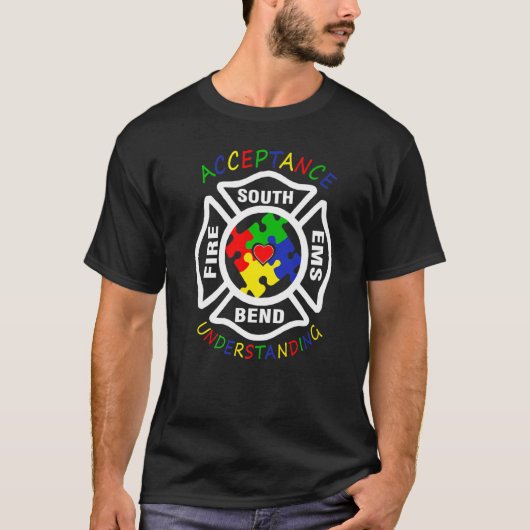 T-shirt Tir d'acceptation Sud Ems Bend Compréhension énigm (Devant)