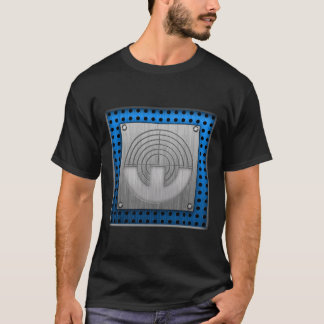 T-shirt Tir de sport ; Métal-regard