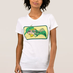 T-shirt Tir de tête de la flèche verte