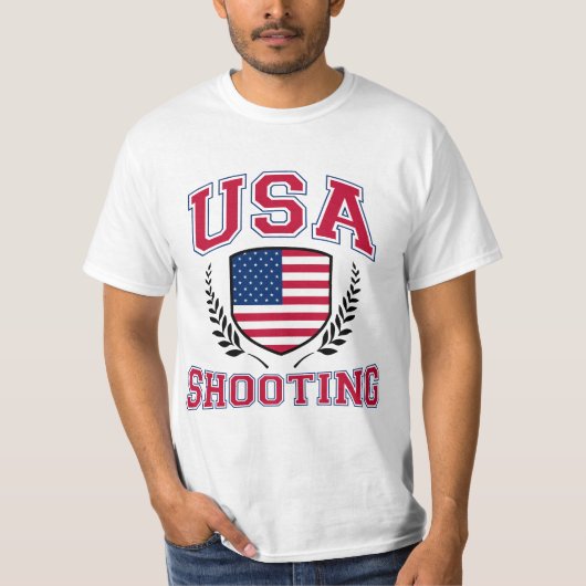 T-shirt Tir des Etats-Unis (Devant)
