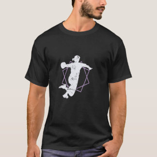 T-shirt Tir en suspension de handball féminin