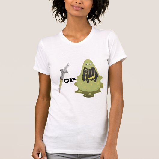 T-shirt Tir ou grippe (Devant)