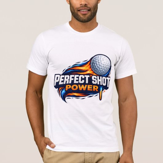 T-shirt Tir Parfait Power Golf (Devant)