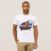 T-shirt Tir Parfait Power Golf (Devant entier)