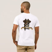 T-shirt tir pirate (Dos entier)
