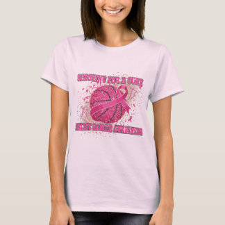 T-shirt Tir pour un remède - Br de basketball rose étincel