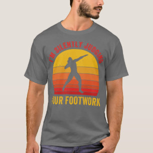 T-shirt Tir Putt Athlète Drôle Tir Putter Jeter Footw