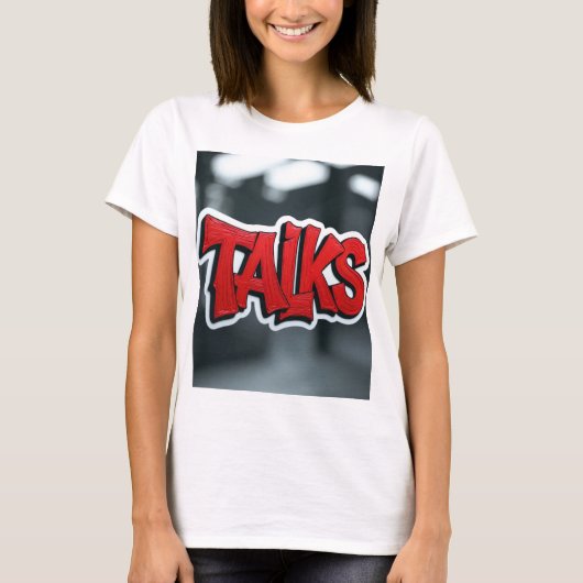 T-shirt Tirage d'aquarelle (Devant)
