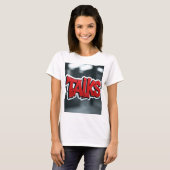 T-shirt Tirage d'aquarelle (Devant entier)
