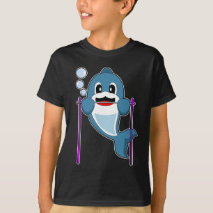 T-shirt Tirage de dauphin culturiste