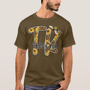 T-shirt Tirage de l'enseignant de la maternelle transitoir