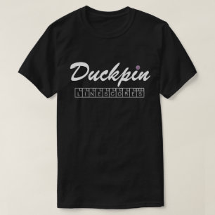 T-shirt Tirage noir de la ligne Duckpin
