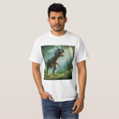 T-shirt Tiranosaurio Rex: El Rey de los Dinosaurios (Devant entier)