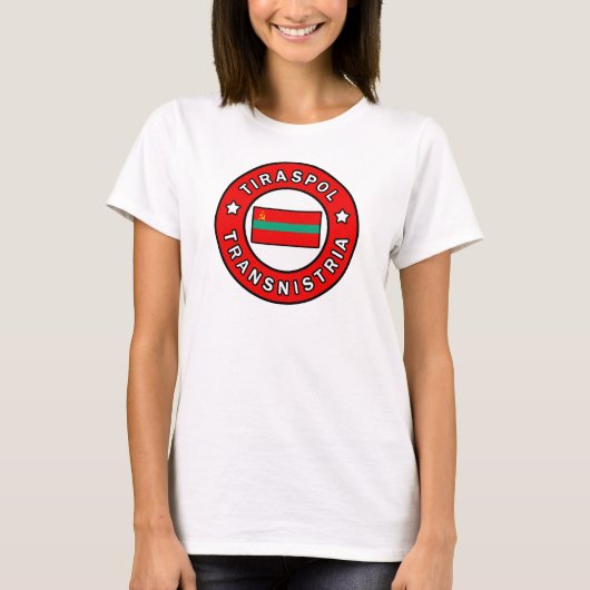 T-shirt Tiraspol Transnistrie (Devant)