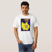 T-shirt Tire-au-flanc Obama en jaune de base (Devant entier)