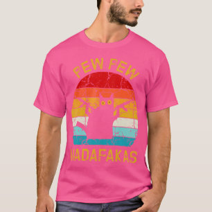 T-shirt Tire sur les enfoirés Tire sur les armes Chat noir